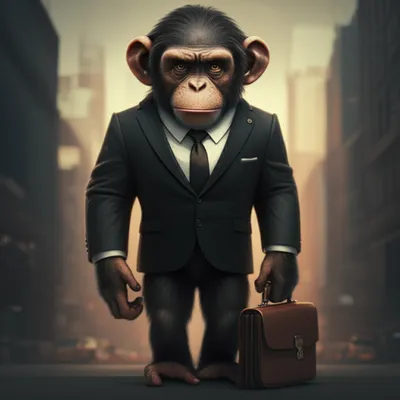 Illustration anthropoid