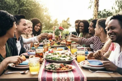 Illustration conviviality - Image 1