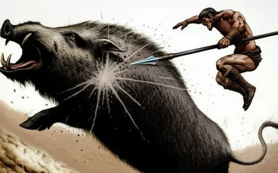 Illustration speared - Image 1