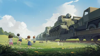 Illustration demilitarized