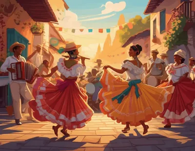 Illustration cumbia - Image 1