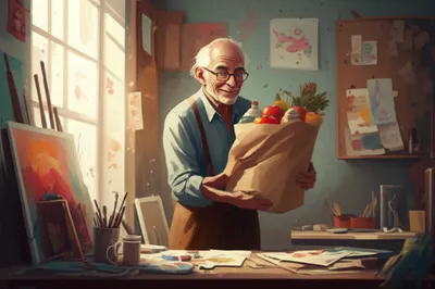 Illustration patron - Image 1