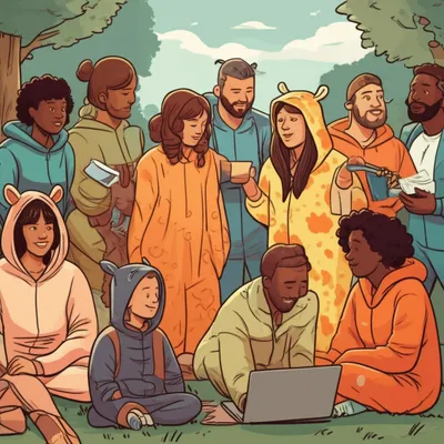 Illustration onesie - Image 1