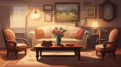 Illustration hall - Image 1