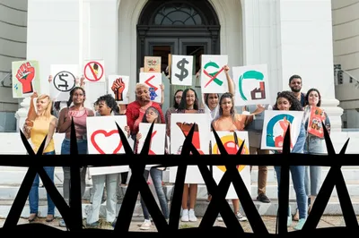 Illustration picketing - Image 1