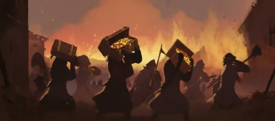 Illustration plundering - Image 1