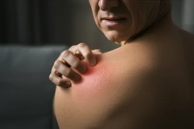 Illustration itching - Image 1