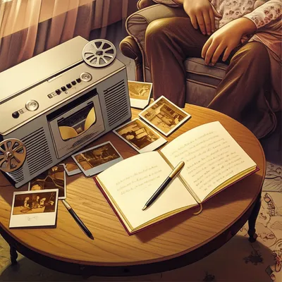 Illustration reminiscent