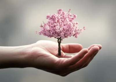 Illustration blossoming