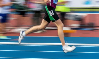 Illustration racewalking