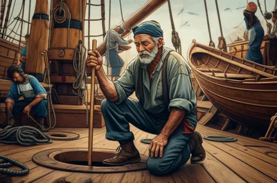 Illustration carpenter - Image 1