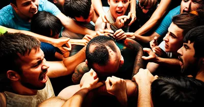 Illustration gangbanging