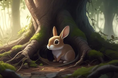 Illustration burrowing - Image 1