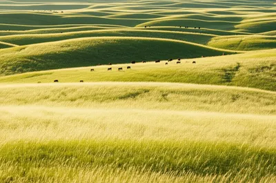 Illustration grassland - Image 1