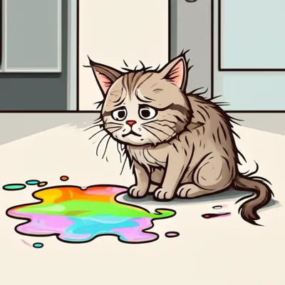 Illustration cat - Image 1