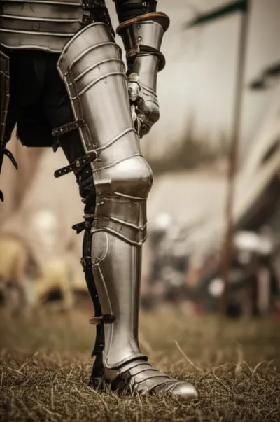 Illustration greaves - Image 1