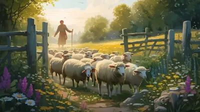 Illustration pastures - Image 1