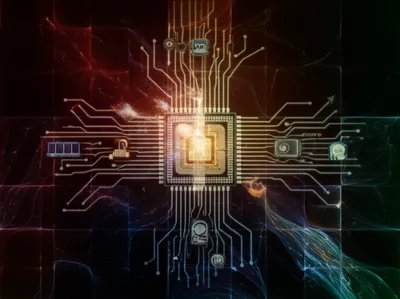 Illustration microprocessors