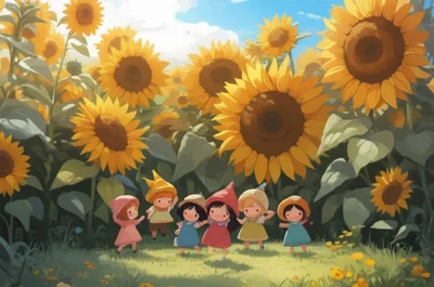 Illustration munchkins - Image 1