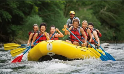 Illustration rafting - Image 1