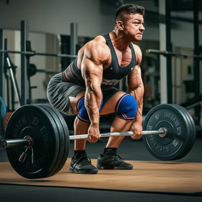 Illustration deadlift