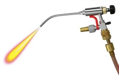 Illustration blowtorch