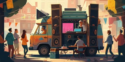 Illustration soundsystems - Image 1