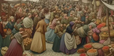 Illustration bustle - Image 1