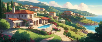 Illustration villas - Image 1