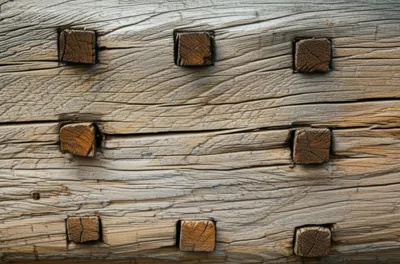 Illustration treenails