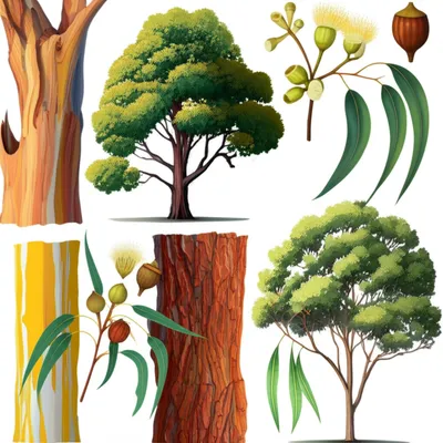 Illustration eucalypts - Image 1