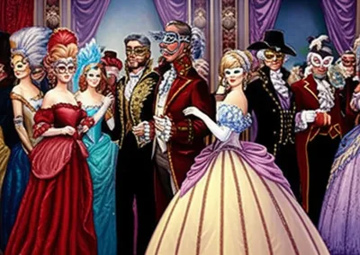 Illustration masquerading