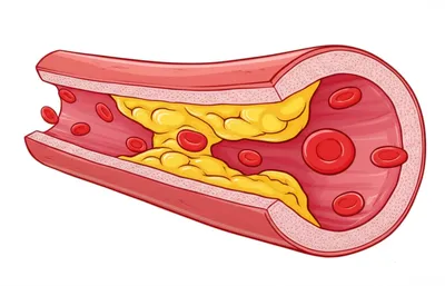Illustration atheroma
