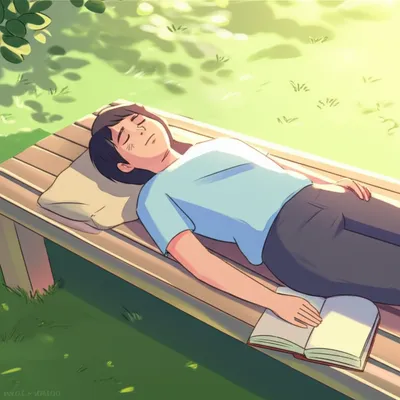 Illustration napping - Image 1