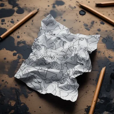 Illustration scrawled - Image 1