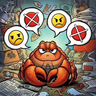 Illustration crabbed - Image 1