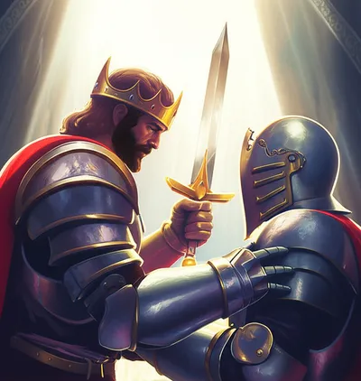 Illustration knighted - Image 1