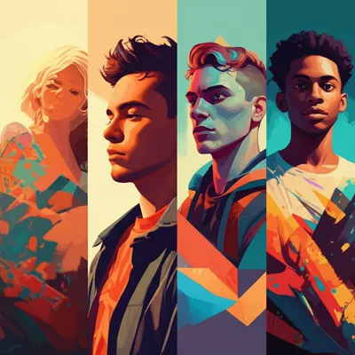 Illustration adjectives - Image 1