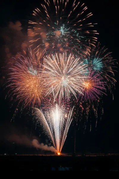 Illustration fireworks