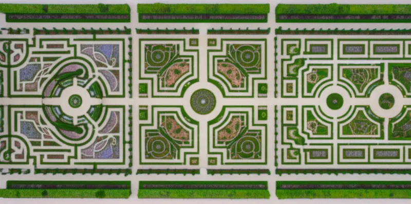 Ilustración visual de parterres: Parterres - Imagen 1