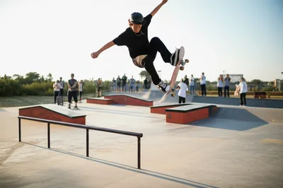 Illustration skateboarder