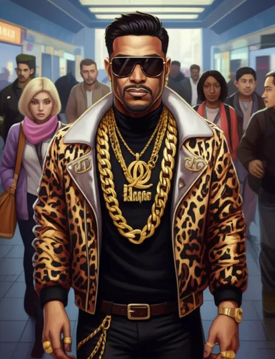 Illustration douchebag - Image 1