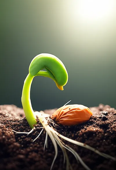 Illustration germination