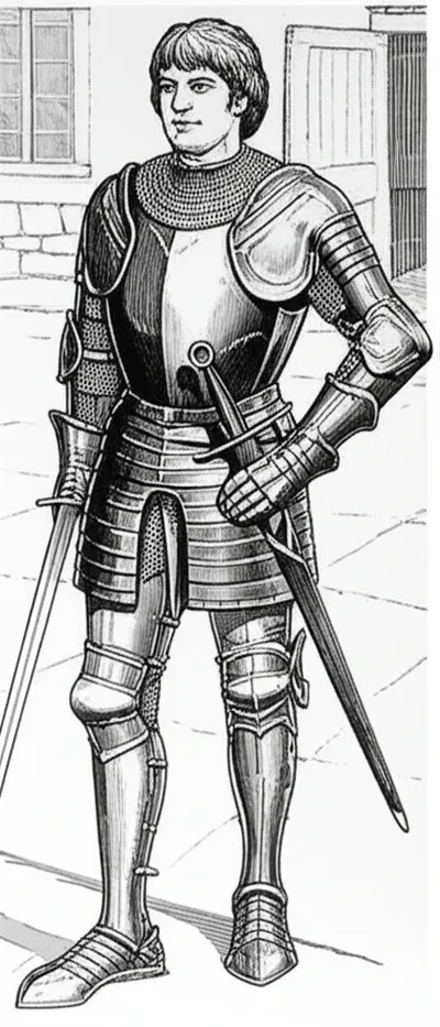 Illustration knight - Image 1