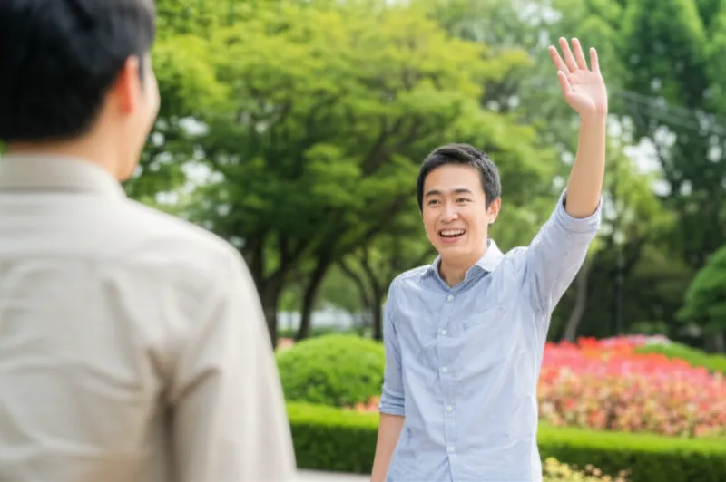 का दृश्य चित्रण hallo: हैलो कहना - छवि 1