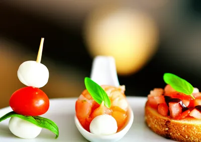 Illustration appetizers