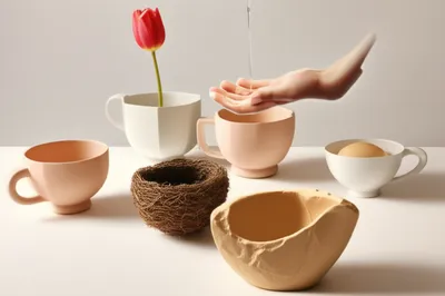 Illustration cups - Image 1