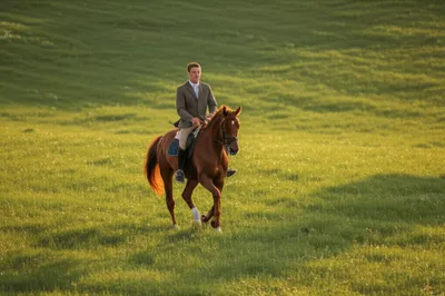 Illustration horseman - Image 1