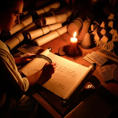 Illustration scribes - Image 1