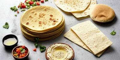 Illustration flatbread - Image 1